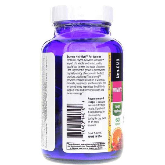 Women's Enzyme Nutrition Multivitamin, ENZ